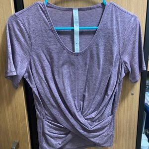 Lululemon faux tie top